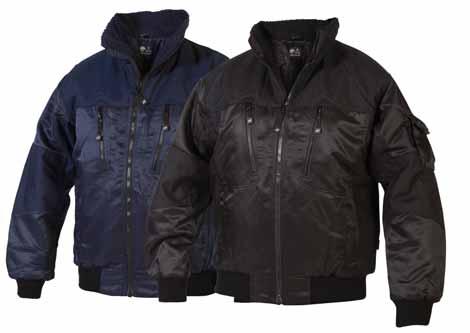 The jacket has all the pockets you need, including a special mobile phone pocket.