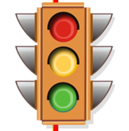 Traffic Lights You need 3 pieces of black card or paper, with a green, red or orange circle on each one. When red (dearg) is called the girls must stand absolutely still, or sit on the floor.