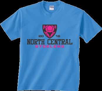 CUSTOMIZE YOUR SCREEN PRINT See your garment and design before you buy! Customize with your team colors, mascot & more!