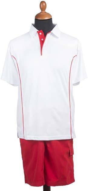 00 1 LIFEGUARD Polo Shirt Dri-fit fabric, Contrast under plackets and body panel piping EPGPS0202