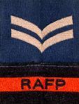 RAFP Rank Slide All Ranks RAFP Armlet RAFP CS 95 Arm Patch Distinguishing Badges for the Royal Auxiliary Air Force 0739. Officers.