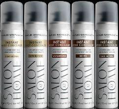 TINTED DRY SHAMPOO Instant root concealers: Temporarily conceal