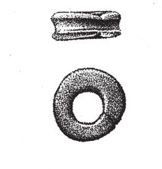 Figure 16. The iron arrowheads from Cairn 8. NM 30485:1647, 1645, and 1629. Drawing National Board of Antiquities. Published with the permission of the National Board of Antiquities.