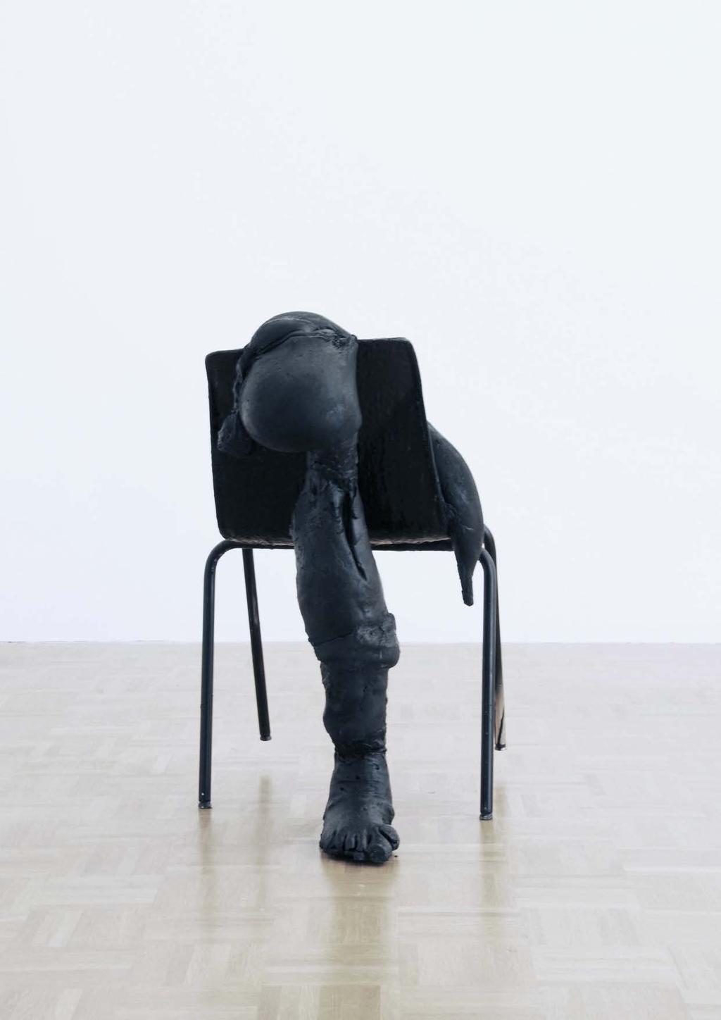 Chair, 2012 Raisin, metal 80