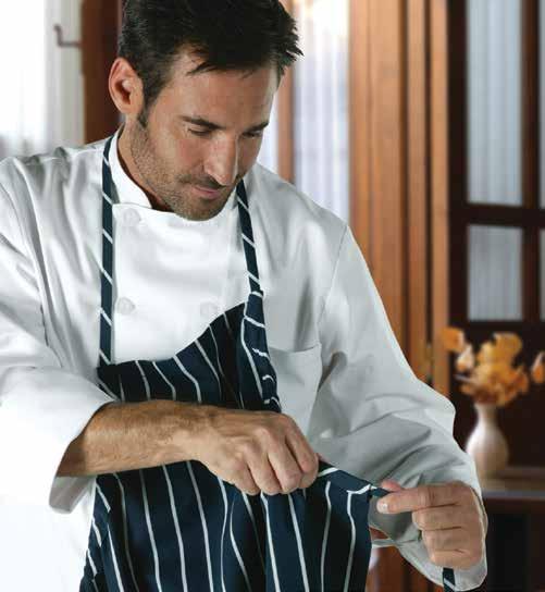 Choose from an extensive lineup of chef and server wear from the leading garment manufacturers in styles, colors and fabrics to match your brand and