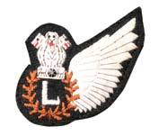 In the case of Pilot s badge, the wings are to be in level with the centre of the badge vertically above the left breast pocket.