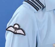 Manner of Wearing. The badge will be worn on the right breast 0.5 cm above the name tab with missile at an angle of approximately 20 degree.