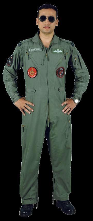 CHAPTER IV WEARING OF SQUADRON CREST ON FLYING OVERALLS 1. Para 408 of the Regulations of for the Air Force states Wearing of squadron crests on service uniform is forbidden.
