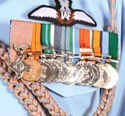 Miniature medals are replicas of corresponding insignia and ribbons scaled down to half size. 4. Miniature medal ribbons are replicas of medal ribbons on ribbon bars 9.5mm in depth. 5.