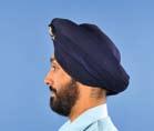 Turbans 13. Of blue pagree cloth, 5.5 metres in length and 1.14 metres in width.