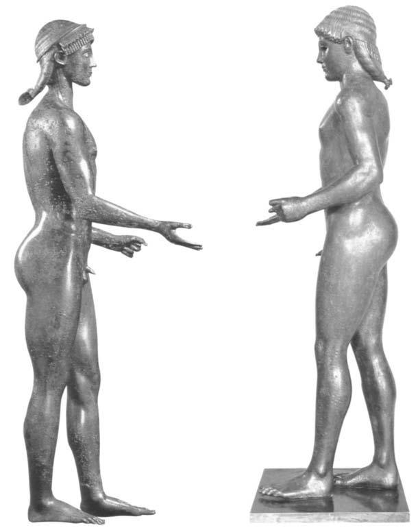 Figure 67 Apollo from the house of C. Julius Polybius at Pompeii. Excavated in 1977. Bronze, height 1.28 m (50 3 /8 in.). Pompeii (22924). Photo courtesy of "L'Erma" di Bretschneider.