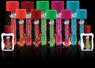 VS. Wet Warming Based Flavors Lubricants 4-in-1:
