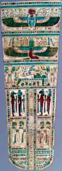 Overseer of the mysteries (hery seshta), who took mythological part of Anubis, was in charge of mummification.