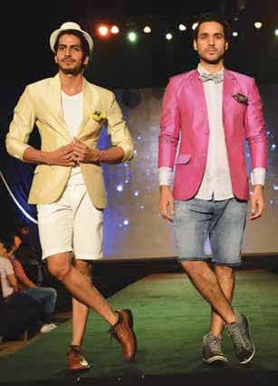 Vitamins, Raymond Fine Fabrics and Raymond Ready to wear showcased their best collections on the ramp adding colour to the India