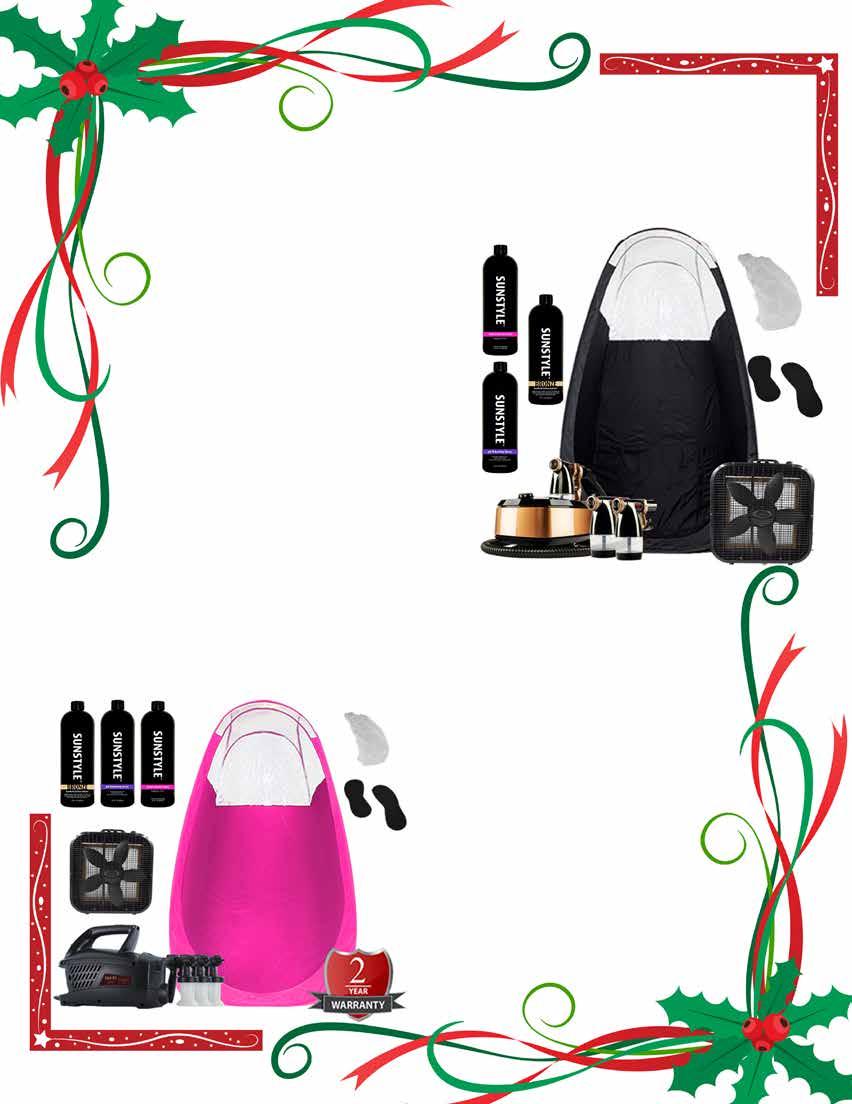 July 1-31, 2016 Current Promotions Sunstyle Spray Tan Business Kit Allure Includes: MaxiMist Allure Compressor Spray Gun 11.