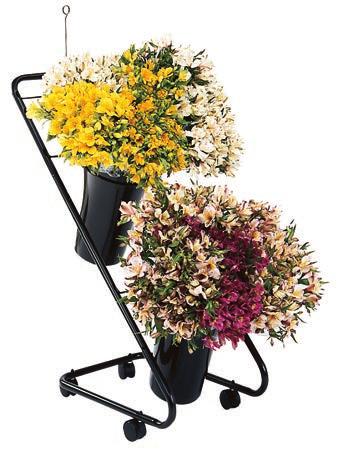 4 BOUQUET DISPLAYS Create high impact visibility with our extensive line of bouquet displays. Each display is sturdy, yet light-weight. Merchandise an abundant amount of flowers using minimal space.