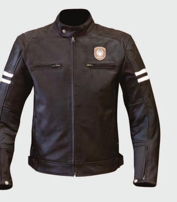 HIXON HERITAGE JACKET MPL033 HERITAGE LEATHER The exclusive aniline leather finish of this jacket and the styling makes it a true modern