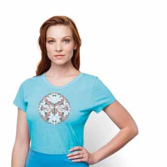 10 additional detailed images online 646 Ladies Contour Tee This is our flattering ladies tee with