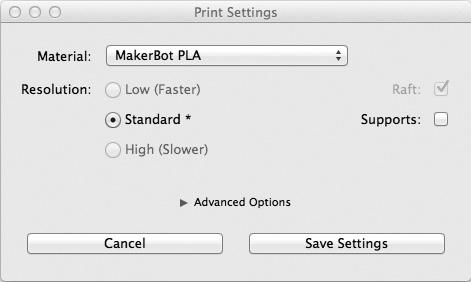 PRINTING FROM MAKERBOT DESKTOP 2 PREPARING YOUR MODEL Use the Prepare Screen to manipulate your model, such as changing its orientation or scaling it to a new size.