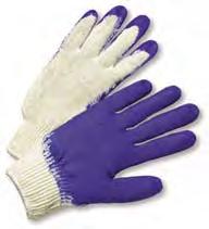 PVC dots on one or both sides for protection and gripping. Knit wrist. Imported. Made by West Chester. Color: Navy () 99LM PVC Dot Gloves (1 Side) Large $6.