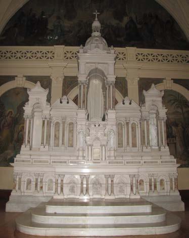 Antique Carved marble Altar