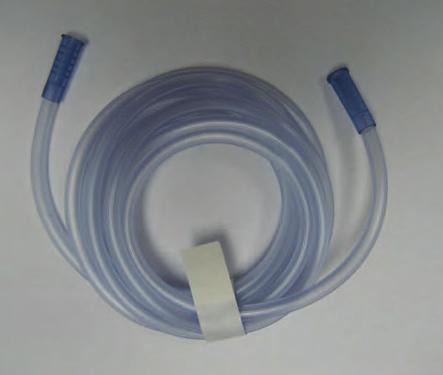 FLEXIBLE HIFLOW RIBBED SUCTION TUBING Our NEW Sterile Hi Flow tubing will not collapse or slip free from the ends of the canula. Includes 2 blue connectors #JA-1162 $85.