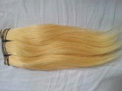COLORED INDIAN HUMAN HAIR Blonde