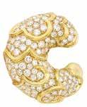 Property of a alifornia ollector $5,000-7,000 449 Gold and Diamond Onda ollar Necklace, Marina B 18 kt., 185 round diamonds ap. 9.