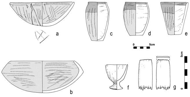 172 R.F. FRIEDMAN, W. VAN NEER & V. LINSEELE Fig. 10. Selected pottery and objects from Tomb 18 and Tomb 18 extention (drawings by J. Smythe, inked by H. Jaeschke).