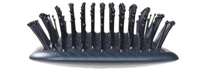 dressing out brush. Only the best hand-graded natural boar bristle and heat proof nylon finds its way into our brush.