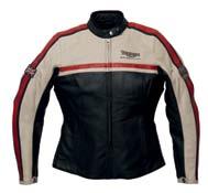 Ladies Riding Range A collection of riding gear for female riders and pillions that combines function and style Riva Jacket A retro-racer inspired jacket Sizes XXS