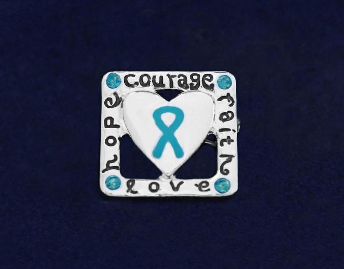 These sterling silver plated teal ribbon earrings are approximately 2 cm by 1.25 cm.