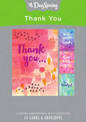 INSPIRATIONAL BOXED CARDS TO ORDER, CALL: 1.800.944.8000 OR FAX: 1.800.944.3440 E-MAIL: CUSTSERV@DAYSPRING.