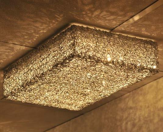 "TITANIC" THE LARGE SIZE OF THE TITANIC FLUSH CEILING MOUNT SHOWS THE BEAUTY OF THE ARTISTIC