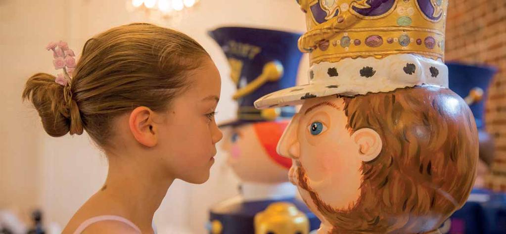 NUTCRACKERS ON PARADE Come face to face with life-size nutcrackers and discover