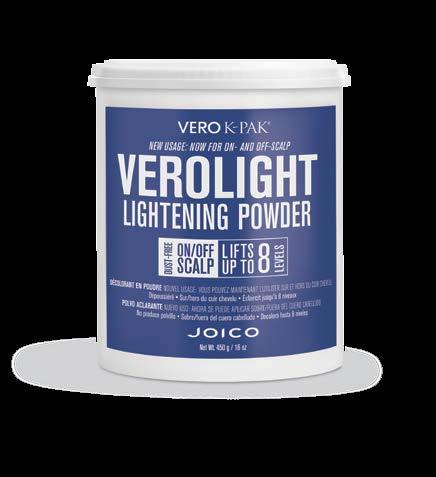 SPOTLIGHT ON Verolight lightening powder New Look Same Fast- Acting Performance! Now, Lighten Hair On-Scalp! FAQ Did the formula change?