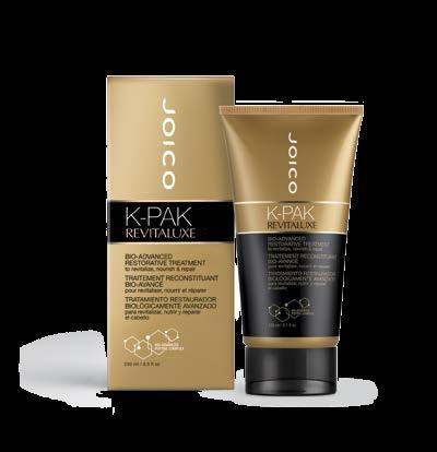 K-PaK hair repair system TURN MORE HEADS WITH A HEALTHY HAIR TREATMENT 38% with the purchase of each