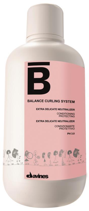 10 EXTRA DELICATE NEUTRALIZER BALANCE CURLING YTEM NEUTRALIZING OLUTION ph 3 uitable for: restoring disulphur bonds, giving the hair texture a new shape.