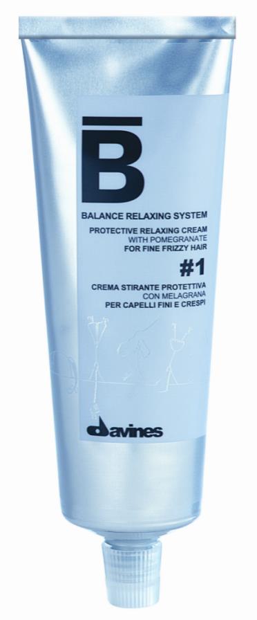 11 BALANCE RELAXING YTEM PROTECTIVE RELAXING CREAM #1 uitable for: fine natural or color treated and damaged hair.