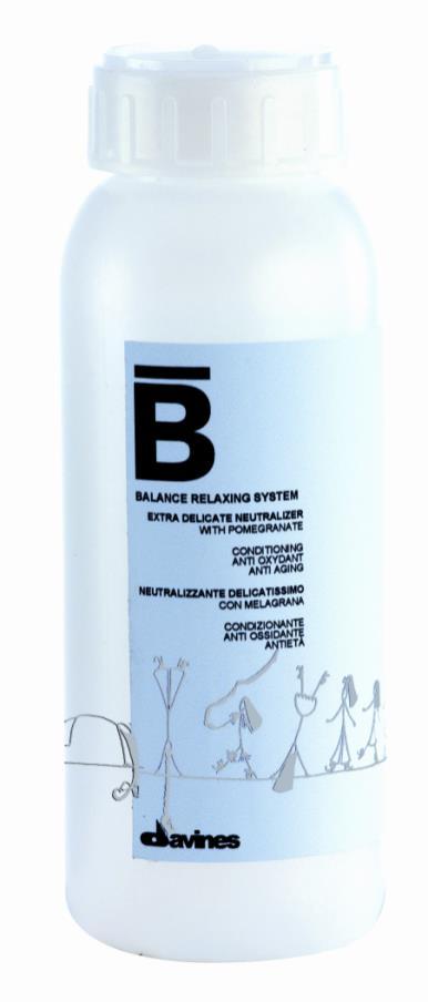 14 BALANCE RELAXING YTEM Neutralizer directions: rinse with water for 10 min. If porous hair or irritated scalp rinse with shampoo. Towel dry the hair.