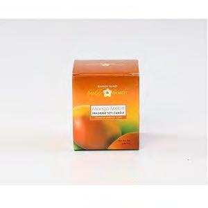 Mango Melon Boxed Soy Candle We Use A Blend of 70% Soy and  1000886 Cost: $3.75 SRP: $7.
