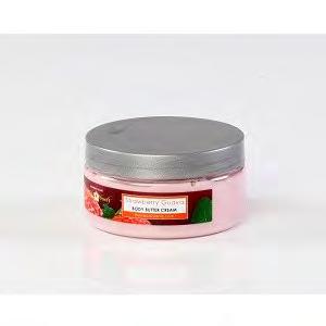 2016 HBC Showroom Catalog 169 170 Strawberry Guava Body Butter Cream, 8 oz.