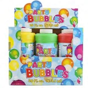 2016 GM Showroom Catalog 257 258 Party Bubbles With Wand, 16 oz. Pail and Shovel, 9 in.