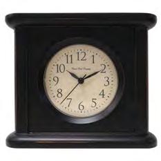2016 GM Showroom Catalog 311 312 Wood Mantle Clock Features White Dial & Black Aribic Numbers, and Black Metal Hands. Red LED Loud Alarm Clock, 0.6 in.