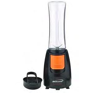 2016 GM Showroom Catalog 335 336 Blend-To-Go Personal Blender, Black & orange One-Touch Blending Action, 20Oz Capacity Bottle Made With Odor and Impact Resistant Tritan Plastic, Bpa Free Bottle.