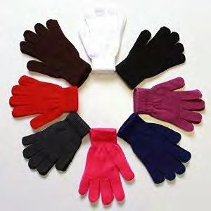Gloves With Spandex 100% Cotton In 120 pc. Display.