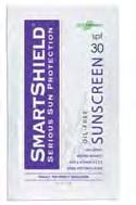 Today s active consumers demand healthier products. SmartShield s unique formulation helps reduce the risk of skin cancer and premature aging.