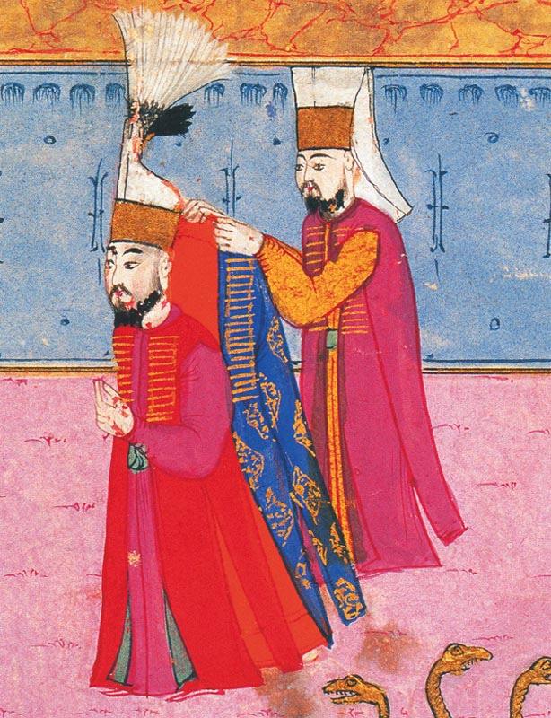 someone of power. Commonly these coats would be given in ceremony and worn for some time after the honor and again at significant courtly occasions.