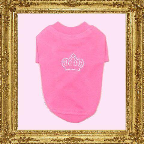 12 ½ S3: Neck: 13 ½ - 15, Chest: 17 ½ - 19 ½, Body: 12 ½ - 13 ½ PRINCESS OF BLING T-SHIRT 100%cotton, rhinestone crown