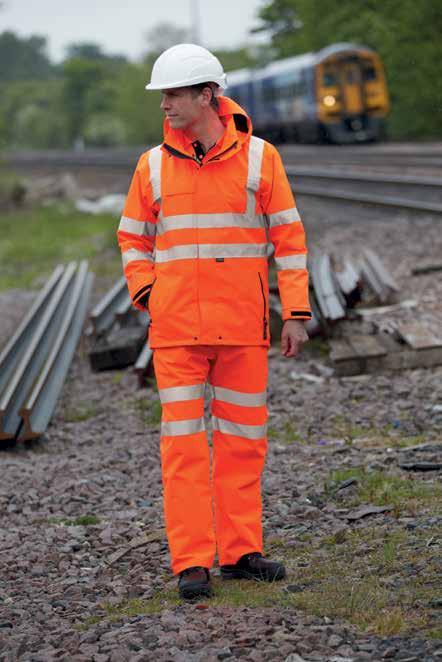 GO/RT Rail Approved Arco Essentials 2 Band & Brace Hi-Vis C2 Waistcoat The Arco Essentials range is affordable, ethically sourced and safety compliant.